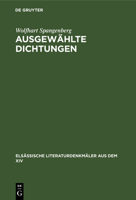 Ausgew�hlte Dichtungen 3111050068 Book Cover