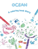 OCEAN: A COLORING BOOK STORY B0CSWT6Z3D Book Cover