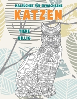 Malb�cher f�r Erwachsene - Billig - Tiere - Katzen null Book Cover