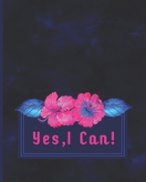 Yes, I Can!: Unique Diet Journal With Daily Motivation | Intermittent Fasting And Keto Friendly For Best Results (Diet Journals That Work) 1658609158 Book Cover