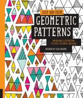 Just Add Color: Geometric Patterns: 30 Original Illustrations To Color, Customize, and Hang 1592539459 Book Cover