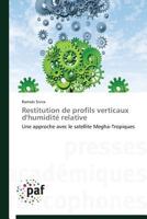 Restitution de Profils Verticaux D'Humidita(c) Relative 3838171837 Book Cover