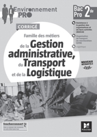 Environnement Pro - GATL 2de Bac Pro corrigé (French Edition) 2216157864 Book Cover