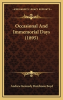 Occasional and Immemorial Days 1014462754 Book Cover