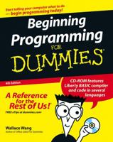 Beginning Programming For Dummies (Beginning Programming for Dummies) 0764508350 Book Cover