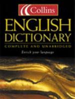 Collins English Dictionary 0007109822 Book Cover