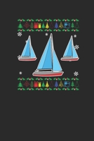 Christmas Sailing: Graph Paper Notebook (6 x 9 - 120 pages) Christmas Themed Notebook for Daily Journal, Diary, and Gift 1700645315 Book Cover