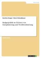 Budgetpolitik im Zeichen von Europäisierung und Neoliberalisierung 3346730425 Book Cover