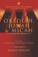 Obadiah, Jonah and Micah 1789743788 Book Cover