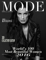 Mode Lifestyle Magazine World's 100 Most Beautiful Women 2016: 2020 Collector's Edition - Edina Kov�cov� Cover B084DP8H1D Book Cover