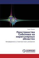 Prostranstva Soboleva Na Neregulyarnykh Oblastyakh 3843303746 Book Cover