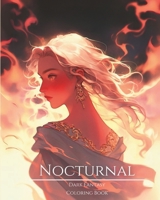 Nocturnal- Dark Fantasy Coloring Book 10: Haunting Portraits of Mystic, Creepy, Enchanting and Gorgeous Women. Magical Fairies, Charming Demons, ... Cute Pixies and More For Teens and Adults B0CTKL6KDJ Book Cover