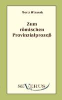 Zum R Mischen Provinzialproze 3942382539 Book Cover