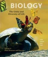 Biology: The Unity and Diversity of Life, Volume 4: Plant Structure and Function 0534210678 Book Cover