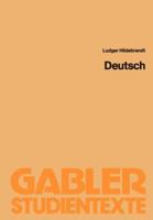 Deutsch 3409002030 Book Cover