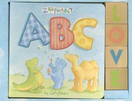 Zoophabet ABC [With 4 Wooden Blocks] 1403729557 Book Cover