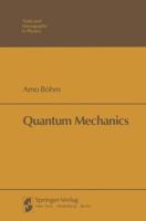 Quantum Mechanics 1461261287 Book Cover