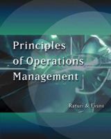 Principles of Operations Management (with CD-ROM and InfoTrac ) (Swc-Management Series) 0324008961 Book Cover