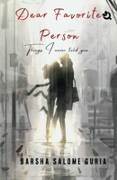 Dear Favorite Person 8119263545 Book Cover