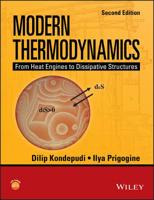Modern Thermodynamics: From Heat Engines to Dissipative Structures 111837181X Book Cover