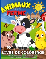 Animaux De La Ferme Livre De Coloriage 1008919756 Book Cover