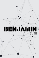 Terminkalender 2020: Für Benjamin personalisierter Taschenkalender und Tagesplaner ca DIN A5 | 376 Seiten | 1 Seite pro Tag | Tagebuch | Wochenplaner (German Edition) 1675233845 Book Cover