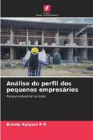 Análise do perfil dos pequenos empresários 6208689546 Book Cover