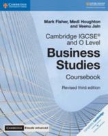 Cambridge IGCSE and O Level Business Studies Coursebook 1108348254 Book Cover