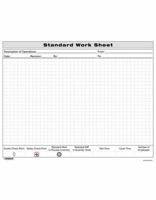 Standard Work Sheet 1138078719 Book Cover