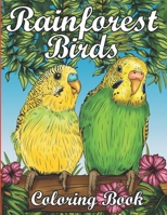 Rainforest Birds Coloring Book: Bird Watching Book For Kids Secret Garden Coloring Book Yellow Bird Book Owl Coloring Book Birds of Maine Coloring ... Coloring Books For Kids Ages 2-4 Bird Book B091KB74RS Book Cover