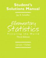 Elementary Statistics: Student Solutions Manual 0131483226 Book Cover