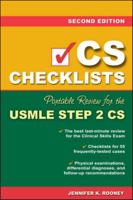 CS Checklists: Portable Review for the USMLE Step 2 CS 0071445153 Book Cover