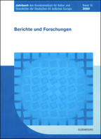 Jahrbuch Des Bundesinstituts Fur Kultur Und Geschichte Der Deutschen Im Ostlichen Europa, Band 16, Jahrbuch Des Bundesinstituts Fur Kultur Und Geschichte Der Deutschen Im Ostlichen Europa (2008) 3486589490 Book Cover
