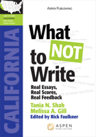 What Not to Write: Real Essays, Real MPTs, Real Feedback 0735594058 Book Cover