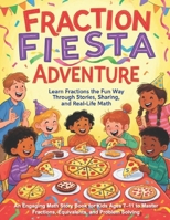 Fraction Fiesta Adventure Learn Fractions the Fun Way Through Stories, Sharing, and Real-Life Math: An Engaging Math Story Book for Kids Ages 7–11 to ... Solving (Children Educational Stories) B0GK8MZL7Q Book Cover