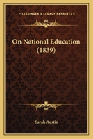 On National Education 1104302926 Book Cover