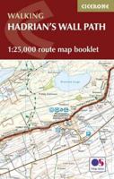 Hadrian's Wall Path Map Booklet: 1:25,000 OS Route Mapping 1852848936 Book Cover