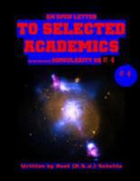 an Open Letter to Selected Academics # 4: Discovering Singularity 1499515383 Book Cover