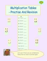 Multiplication Tables Practise And Revision 172708344X Book Cover
