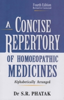 Concise Repertory of Homeopathic Medicines 8131902005 Book Cover