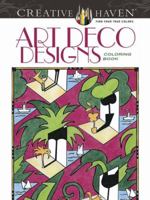 Creative Haven Art Deco Designs Coloring Book 0486781372 Book Cover
