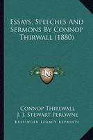 Essays, Speeches, and Sermons 1163919705 Book Cover