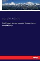 Nachrichten Von Den Neuesten Herculanischen Entdeckungen 3743458845 Book Cover