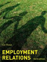 Employment Relations 0273710087 Book Cover