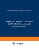 Engelbert Kaempfers Geschichte Und Beschreibung Von Japan: Beitrage Und Kommentar 364250261X Book Cover