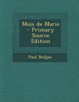 Mois de Marie 1021937177 Book Cover
