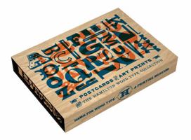 Postcards and Art Prints from the Hamilton Wood Type Collection 1452178658 Book Cover