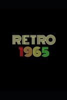 Retro 1965: Notebook Original Parts Gift: Lined Notebook / Journal Gift, 120 Pages, 6x9, Soft Cover, Matte Finish, Great Gift For Women, Men, Boys, Girls, Boss, Coworkers 1676437789 Book Cover