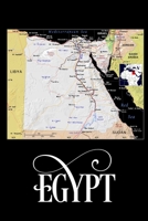 Egypt: Map of Egypt Notebook 1675618615 Book Cover