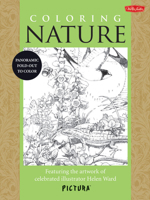 Coloring Nature: Featuring the artwork of celebrated illustrator Helen Ward 1600584012 Book Cover